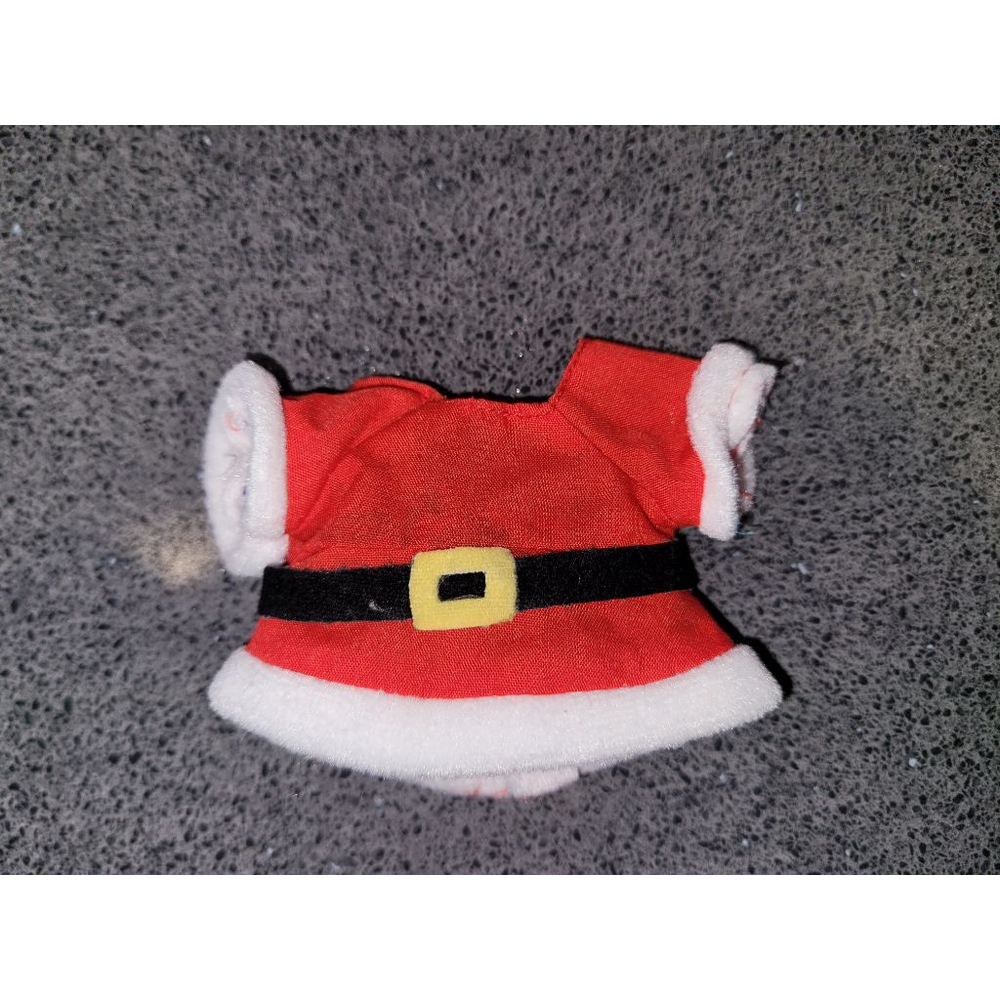 Vintage Skipper Santa Dress Red White Trim Christmas Doll Outfit Holiday